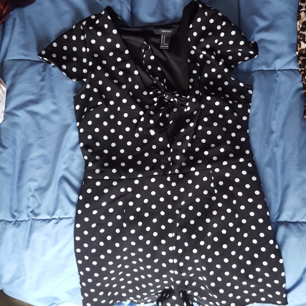 Polka Dot Romper
